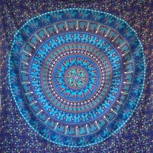 MOMOMUS Tapiz Mandala para la Pared - 100% Algodón, Colores…