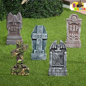 JOYIN 43cm de Altura Tumbas de Halloween (5 Pack), con 12 P…