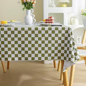 Chickwin Mantel Antimanchas Rectangular Tablero Sjedrez, PV…