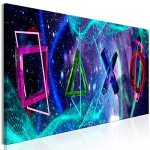 murando Cuadro en Lienzo Gamers Consola de Juego 135x45 cm…
