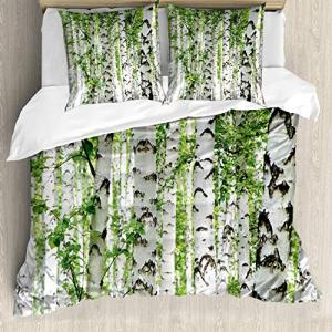 ABAKUHAUS Bosque Ensemble de Housse de Couette, Naturaleza…