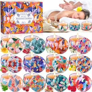 ENCOUN 12 Piezas Velas Perfumadas, Velas Aromáticas Regalo,…