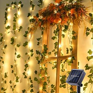 BrizLabs Guirnaldas Luces Exterior Solar, 12M 100 LED Luces…