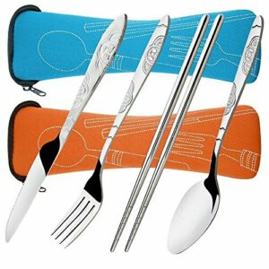 Senhai 8 Piezas Mostrada Conjuntos De Cuchillo, Tenedor, Cu…