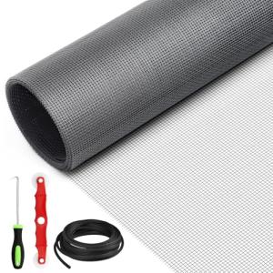 Tela Mosquitera 250x120 cm, Tela Mosquitera por Metros, Fib…