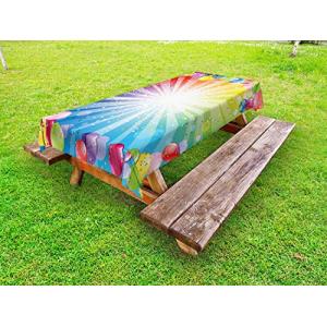 ABAKUHAUS Cumpleaños Funda Nórdica, Globos, 100% Poliéster…