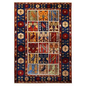 Nuevo Dench Multicolor Gabbeh Patrón 140x200 cm Tradicional…