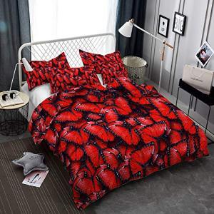 Chickwin Juego de Ropa de Cama de 4 Piezas, 3D Microfibra C…