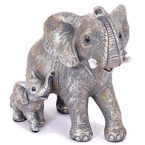 Irayin Elefantes Decoracion Figuras, Elefante de la Suerte,…