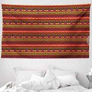 ABAKUHAUS Azteca Tapiz de Pared y Cubrecama Suave, Los Moti…