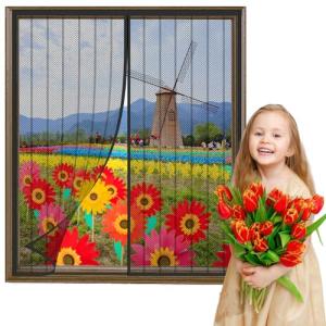 Alwayswhy Mosquitera Ventana Magnética, Mosquitera puerta M…