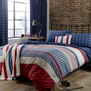 Catherine Lansfield Stars & Stripes - Funda nórdica y Funda…