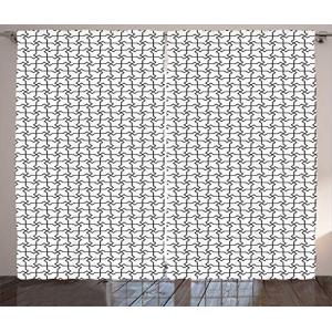 ABAKUHAUS Resumen Cortinas, Líneas geométricas Simples, Sal…