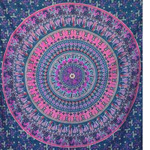 MOMOMUS Tapiz Mandala para la Pared - 100% Algodón, Colores…