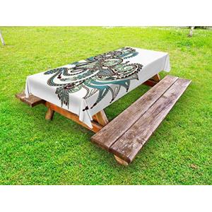 ABAKUHAUS Étnico Funda Nórdica, Flor Adornada Tradicional,…