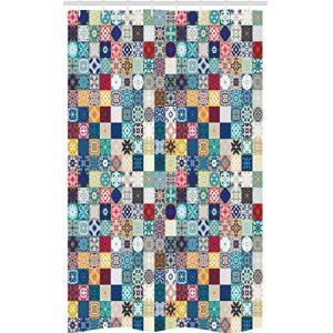 ABAKUHAUS marroquí Cortina para baño, Ornamentado con Motiv…