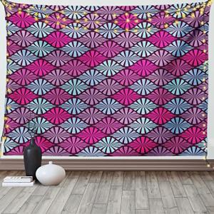ABAKUHAUS Geométrico Tapiz de Pared, Tribal Africano del Ad…