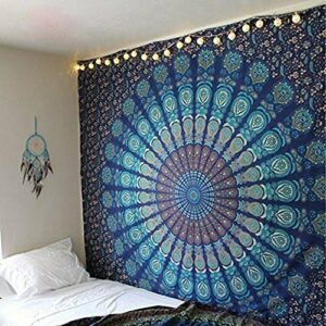Craftozone Tapiz regalo tapices hippie Mandala bohemio psic…