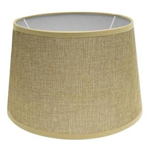 Pantalla conica abierta E27 45x35x30 cm en color beis, idea…