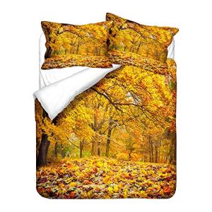Chickwin Juego de Ropa de Cama 3D Paisaje Estampado 3 Pieza…