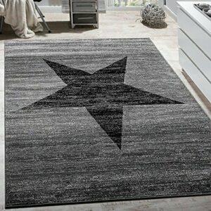 Alfombra Salón con Motivo De Estrellas, Habitación Infantil…