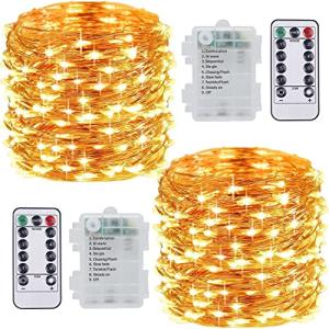 2 Piezes Luces de Cadena - 10M/33FT 100LED Guirnalda Luces…