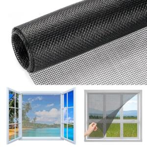 Tela Mosquitera para Puerta, 120x250CM Mosquitera de Fibra…