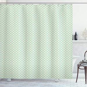 ABAKUHAUS Turquesa Cortina de Baño, Arte clásico del Retro,…