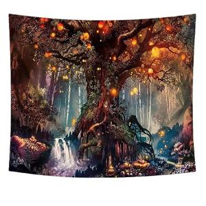 TNSRAY Tapiz para Colgar en la Pared psicodélico Grande del…