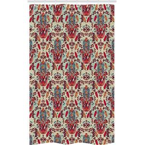 ABAKUHAUS Hamsa Cortina para baño, Los Motivos de Colores,…