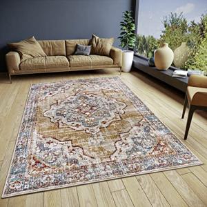 Hanse Home Strozzi - Alfombra Oriental clásica, densa, con…