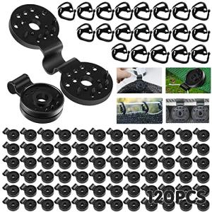 120PCS Clips de Plastico para Tela de Sombra,Broches para M…