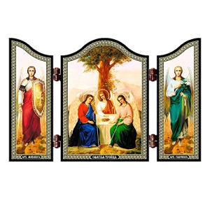 NKlaus 1409 Icono Cristiano de la Santísima Trinidad Svjata…