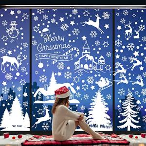 Pegatinas Navidad Ventanas Cristal, Decoracion Navidad Vent…