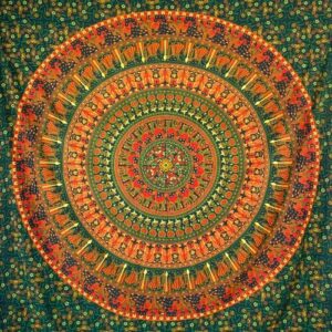MOMOMUS Tapiz Mandala para la Pared - Arte Mural Indio en T…