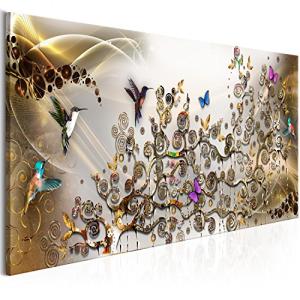 murando Cuadro en Lienzo a'la Gustav Klimt 150x50 cm 1 part…