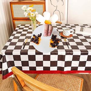 Chickwin Mantel Antimanchas Rectangular Tablero de Ajedrez…