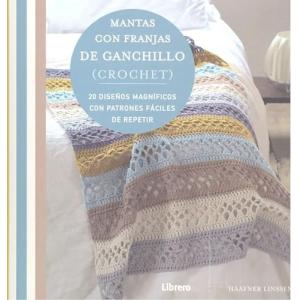 LIBRERO Mantas con Franjas De Ganchillo (Crochet): 20 Diseñ…