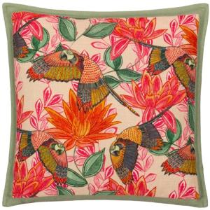 Wylder Funda de cojín Iniko Loros Tropicales