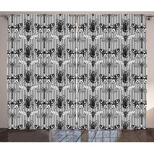 ABAKUHAUS Insecto Cortinas, Escarabajo de la Mariposa de la…