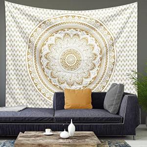 Tapiz de Pared Grande 200 x 150 cm, Tapices de Tela Boho Hi…