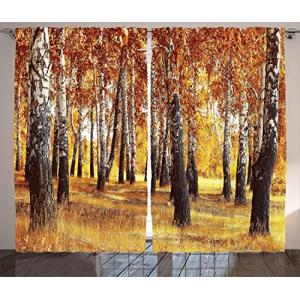 ABAKUHAUS Bosque Cortina, Diseño de Las Hojas de otoño, Sal…