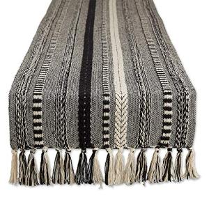DII Farmhouse - Camino de Mesa Trenzado a Rayas, 15 x 72 Pu…