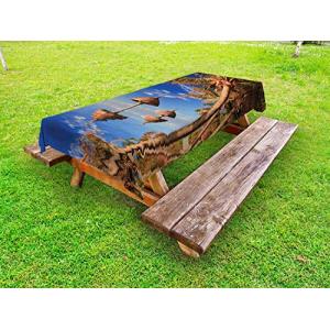 ABAKUHAUS Naturaleza Funda Nórdica, Palmeras Calma del océa…