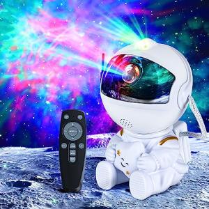 BURNNOVE Astronaut Galaxy Star Projector Starry Night Light…