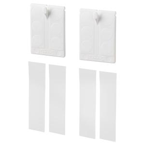 IKEA - gancho adhesivo para estructura, blanco blanco
