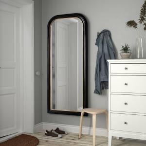 IKEA - espejo, negro, 75x170 cm negro