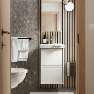 IKEA - armario lavabo con cajones, alto brillo blanco, 40x4…