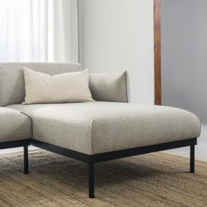 IKEA - módulo de chaiselongue, Lejde gris claro Lejde gris…