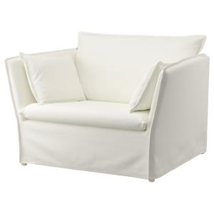 IKEA - funda sillón 1,5, Blekinge blanco Blekinge blanco